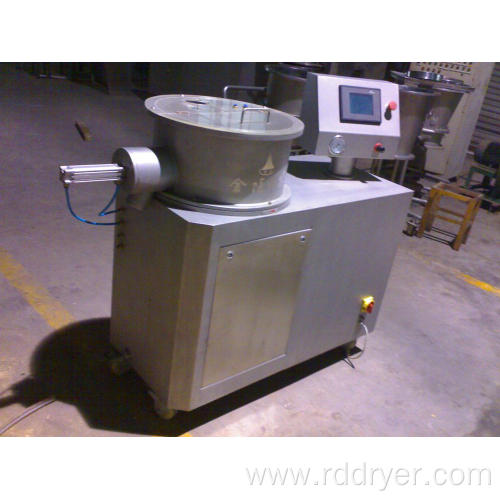 The tea particles Rotary granulator